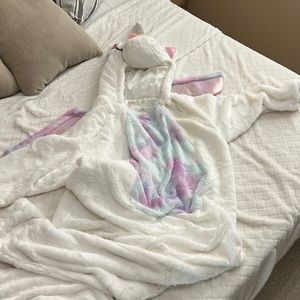 Unicorn adult onesie costume (unisex)